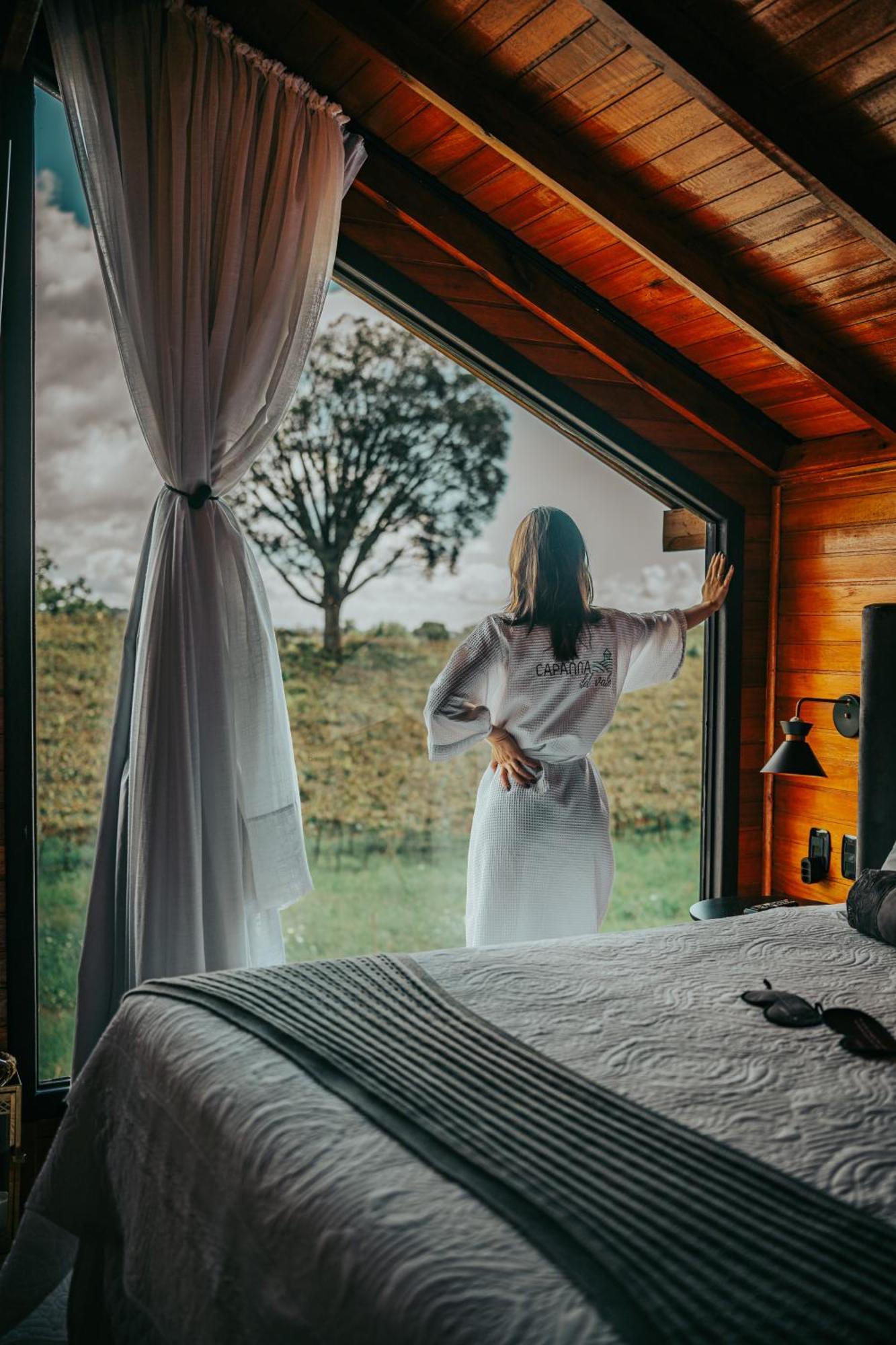 Capanna Del Vale - Um Refugio No Vale Dos Vinhedos Com Experiencia Exclusiva De Degustacao Na Vinicola Dom Candido Bento Gonçalves Buitenkant foto