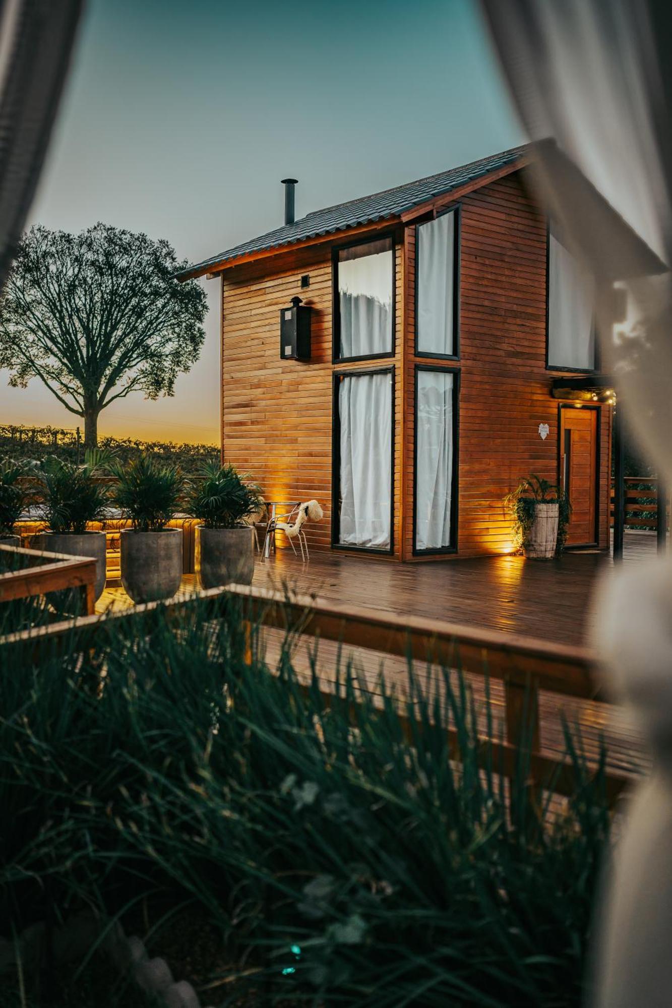 Capanna Del Vale - Um Refugio No Vale Dos Vinhedos Com Experiencia Exclusiva De Degustacao Na Vinicola Dom Candido Bento Gonçalves Buitenkant foto