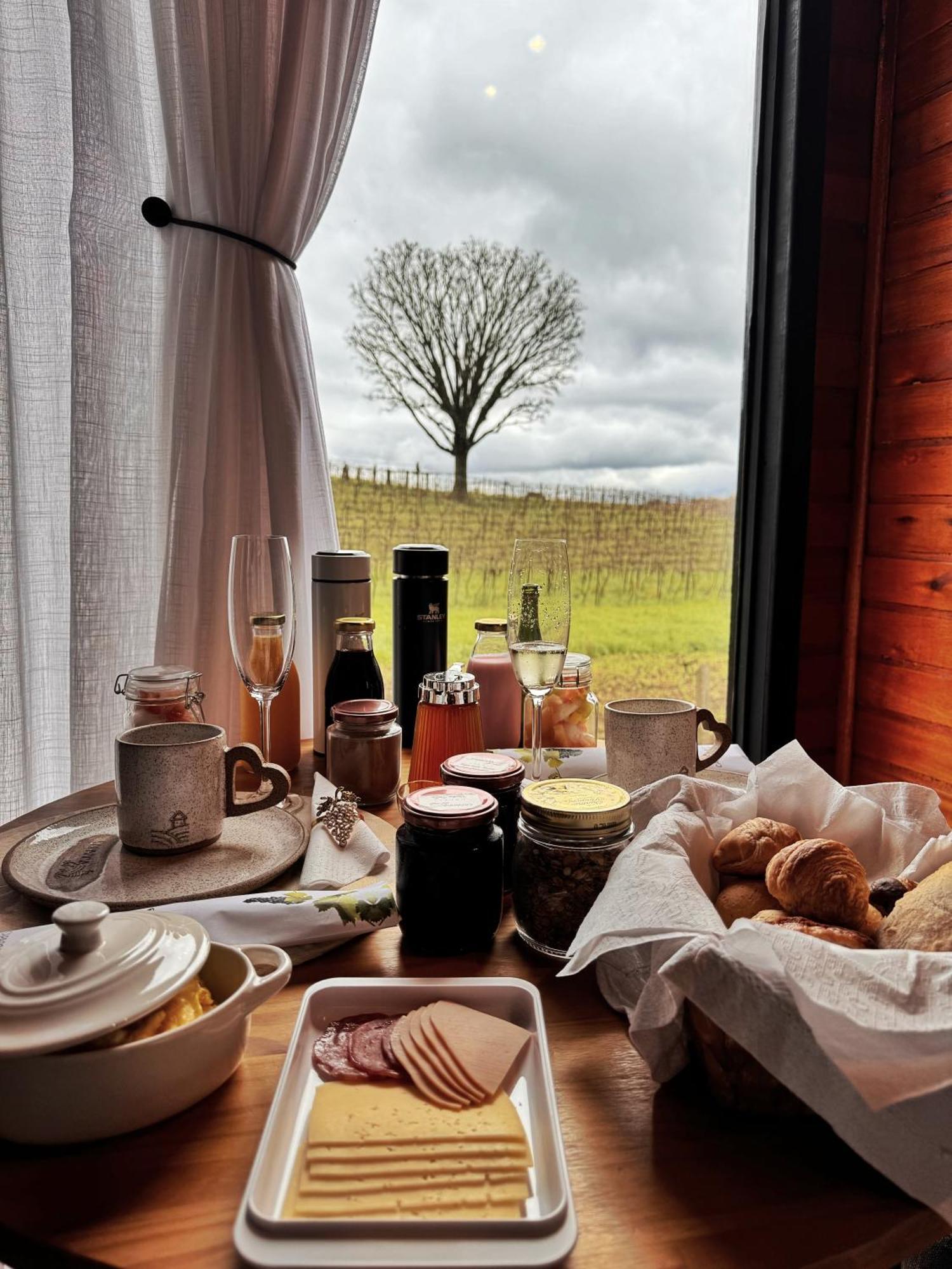 Capanna Del Vale - Um Refugio No Vale Dos Vinhedos Com Experiencia Exclusiva De Degustacao Na Vinicola Dom Candido Bento Gonçalves Buitenkant foto