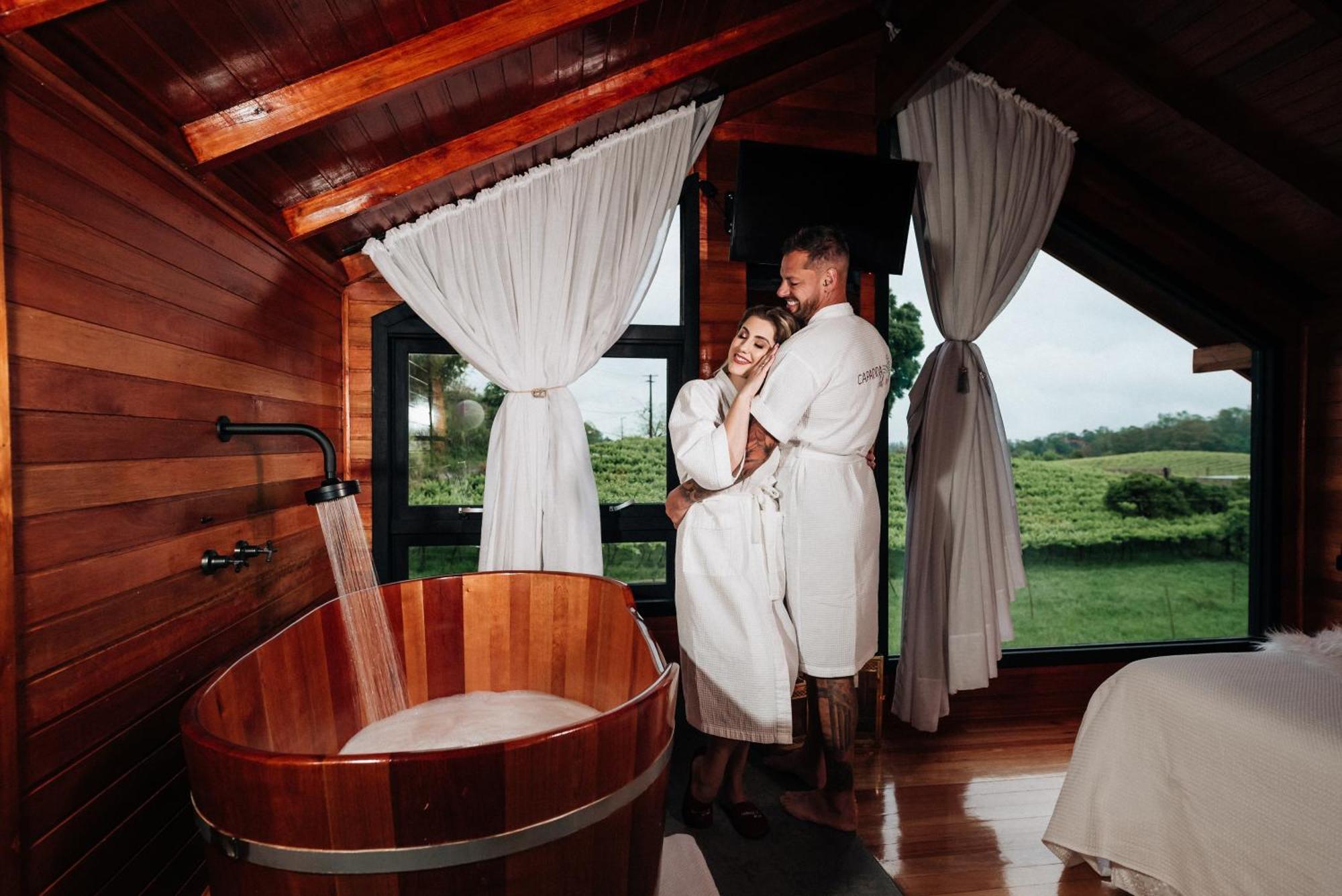Capanna Del Vale - Um Refugio No Vale Dos Vinhedos Com Experiencia Exclusiva De Degustacao Na Vinicola Dom Candido Bento Gonçalves Buitenkant foto